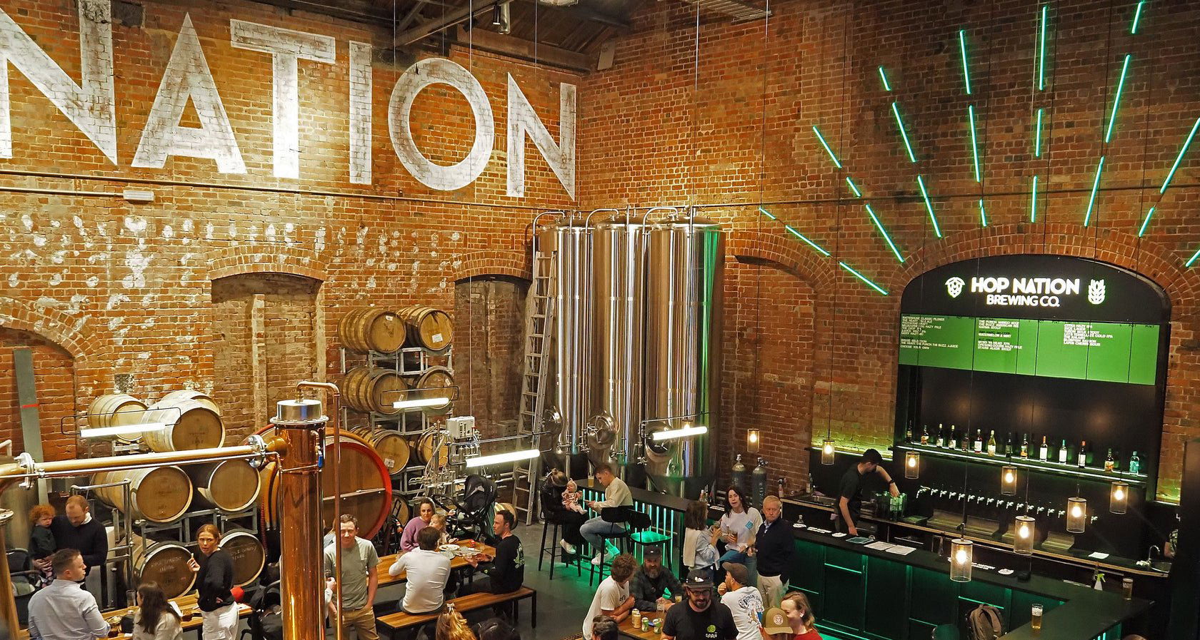 Hop Nation Brewing Co., Bar in Footscray