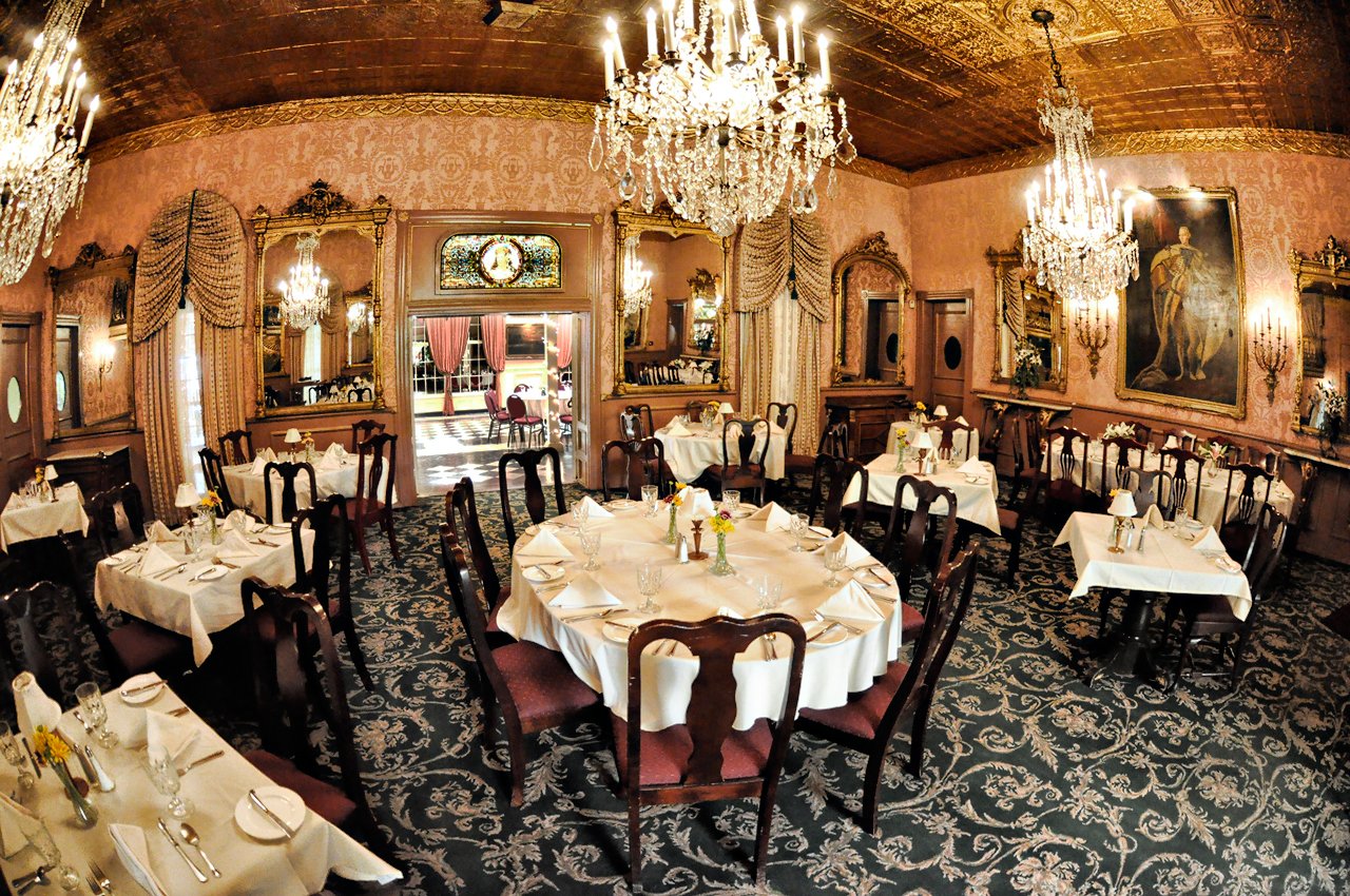 Double Eagle Restaurant bar in Mesilla, United States