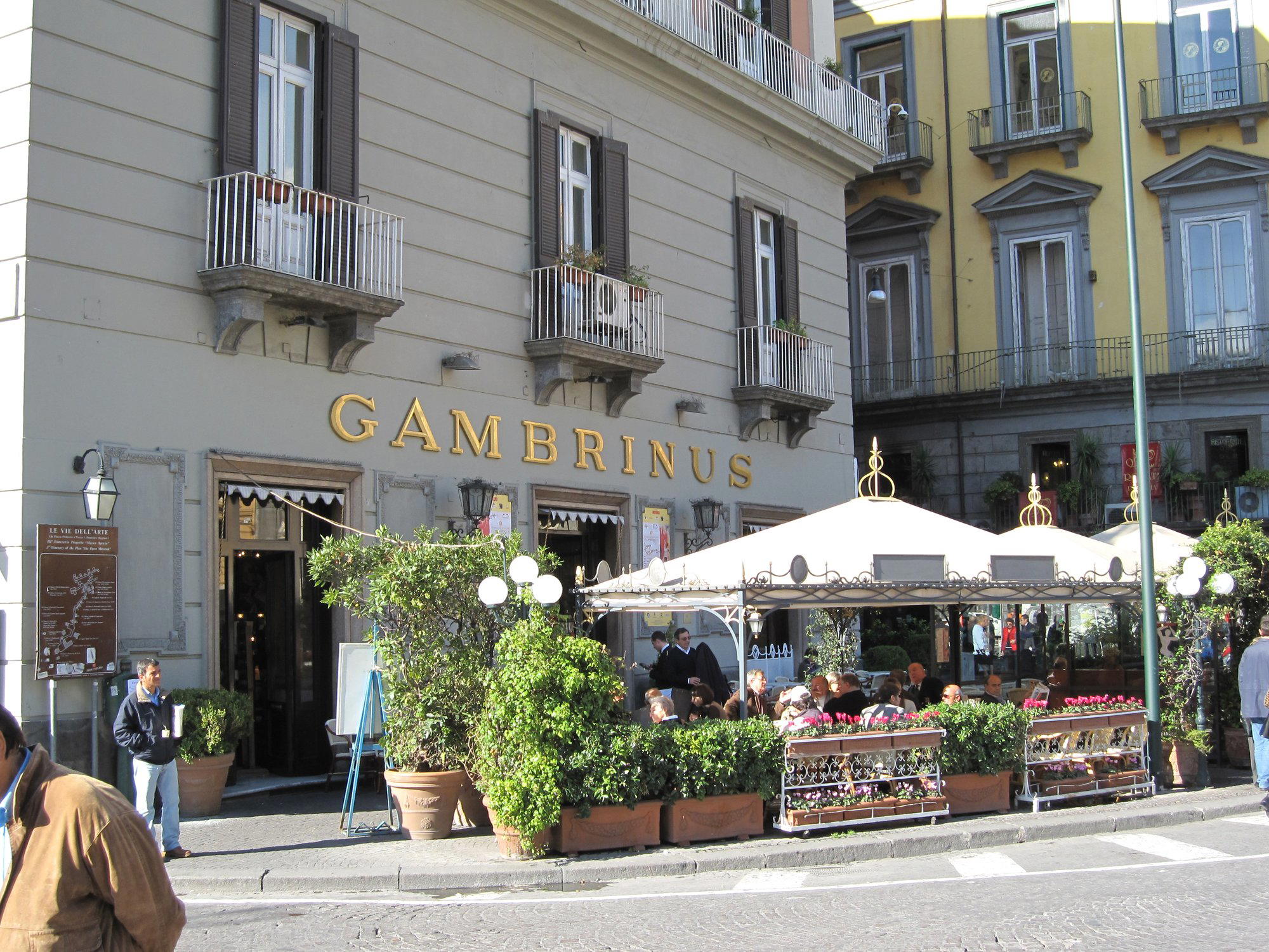 Gran Caffè Gambrinus, Naples, Italy