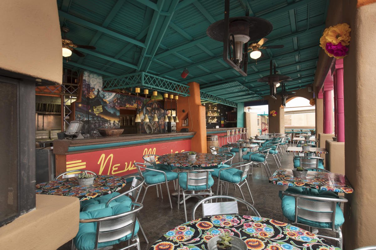 Coyote Cafe & Rooftop Cantina bar in Santa Fe, United States