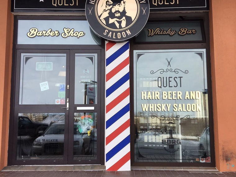 Quest - Hair, Beer & Whisky Saloon, Reykjavík, Iceland