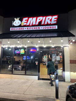 EMPIRE BILLIARD • KITCHEN • LOUNGE