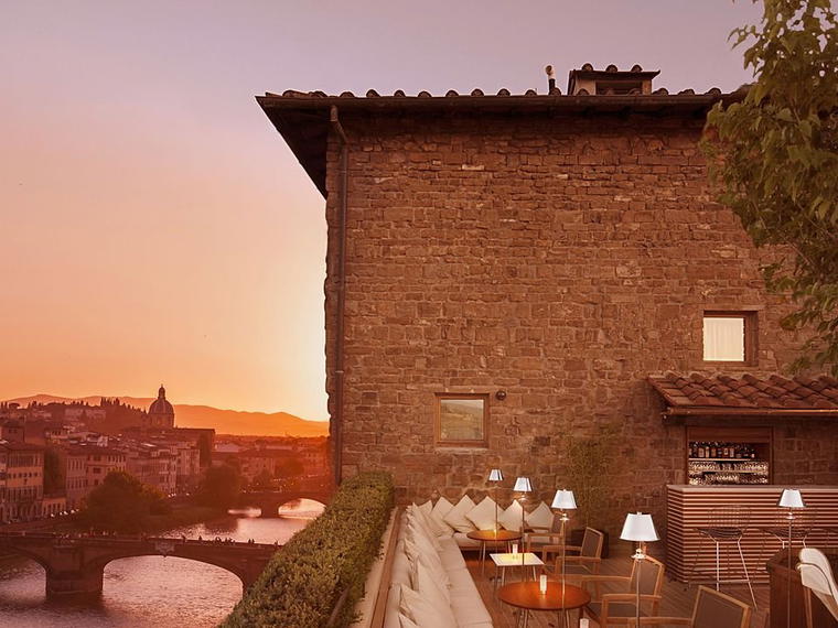 Bellevue Roof Terrace, Florence, Italy