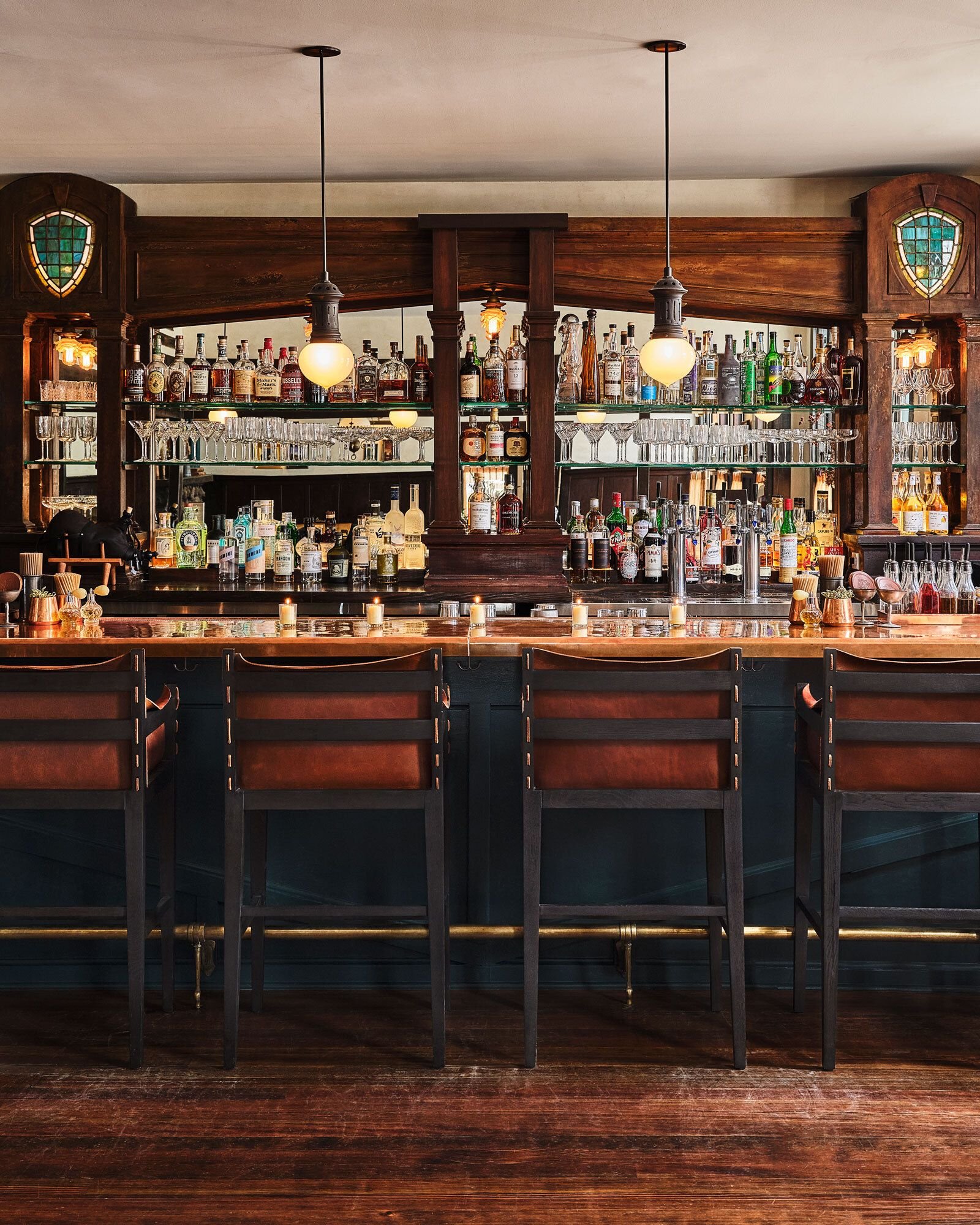 The Tavern bar in Los Olivos