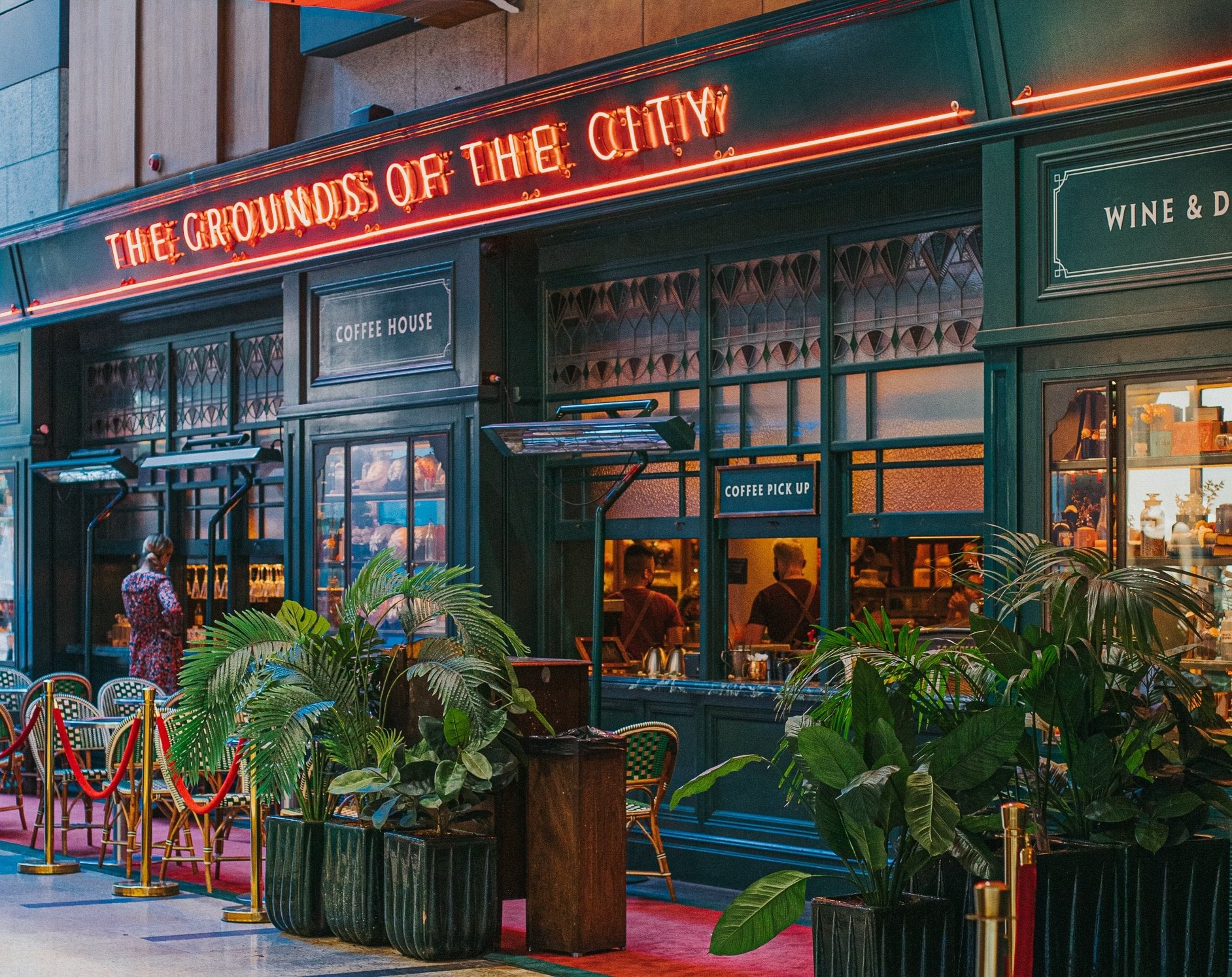 The Grounds of the City bar in Sydney, Australia
