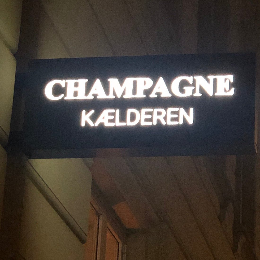 Champagnekælderen bar in Copenhagen