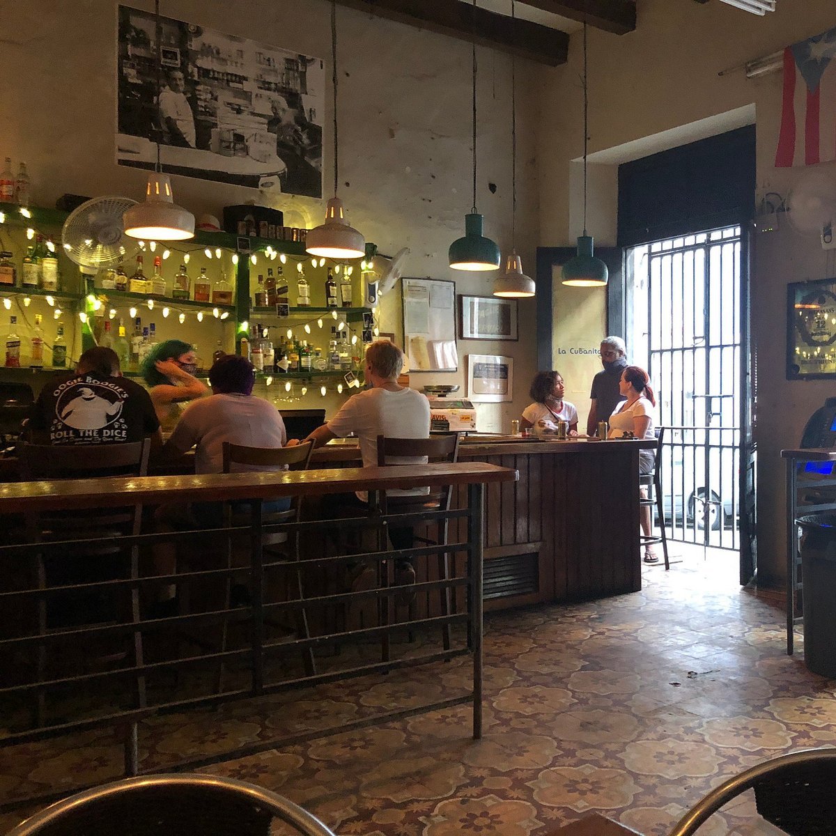 La Cubanita bar in San Juan, Puerto Rico