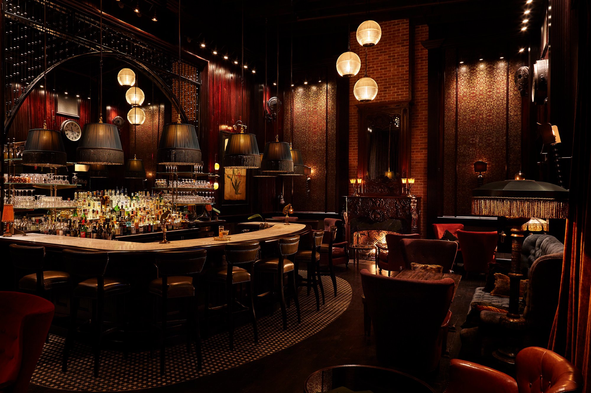 The Maker Hotel bar in Hudson, United States
