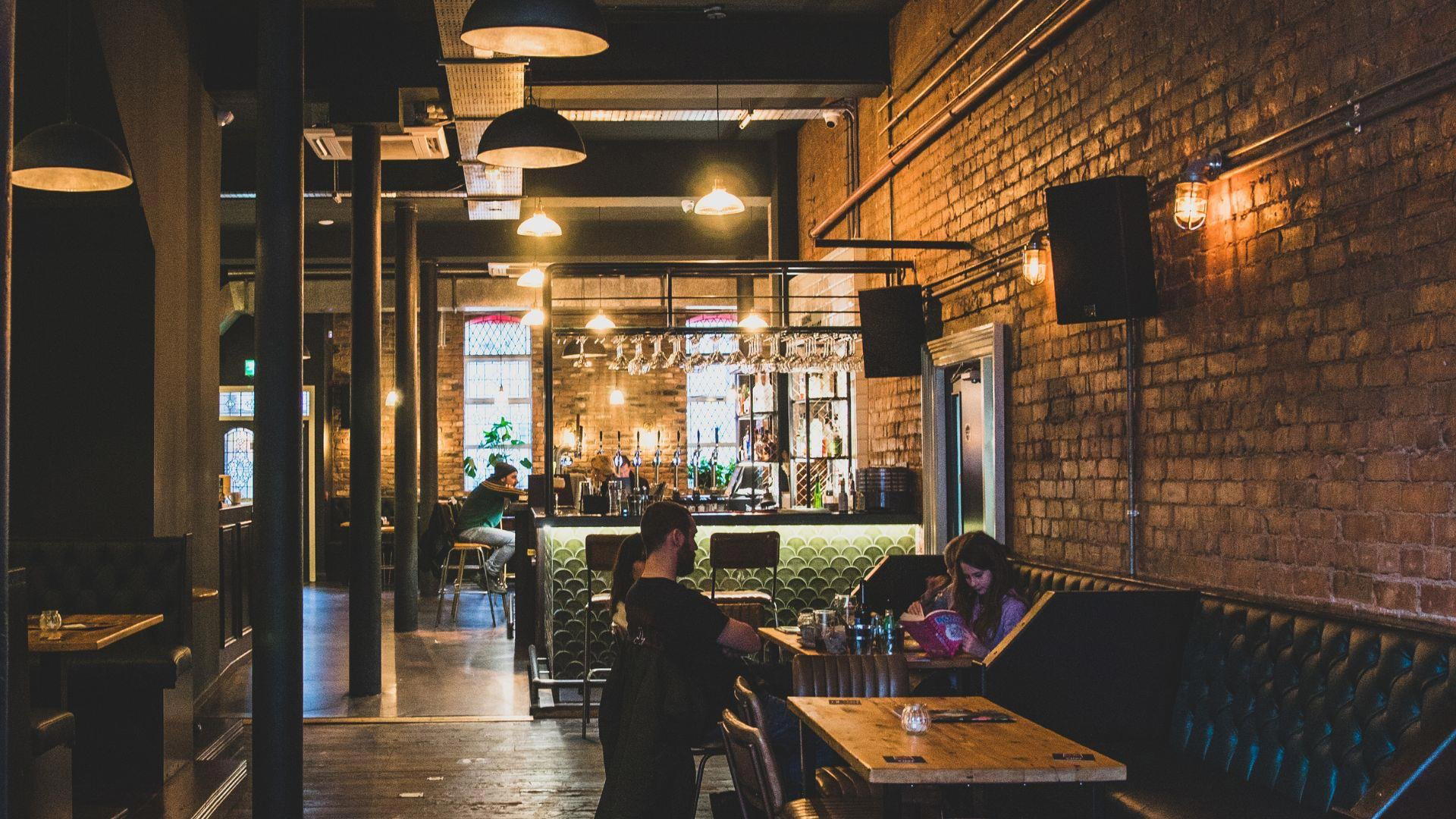 Guildhall Taphouse bar in Derry, United Kingdom