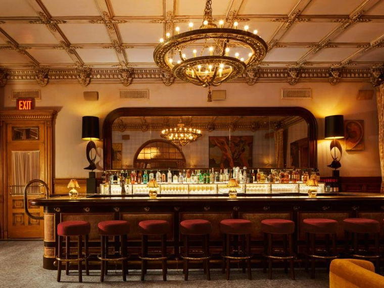 Lobby Bar at The Hotel Chelsea, New York City, United States