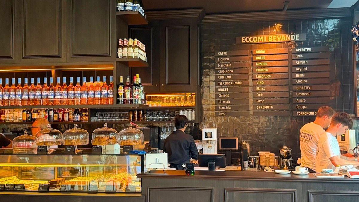 Eccomi bar in Adelaide