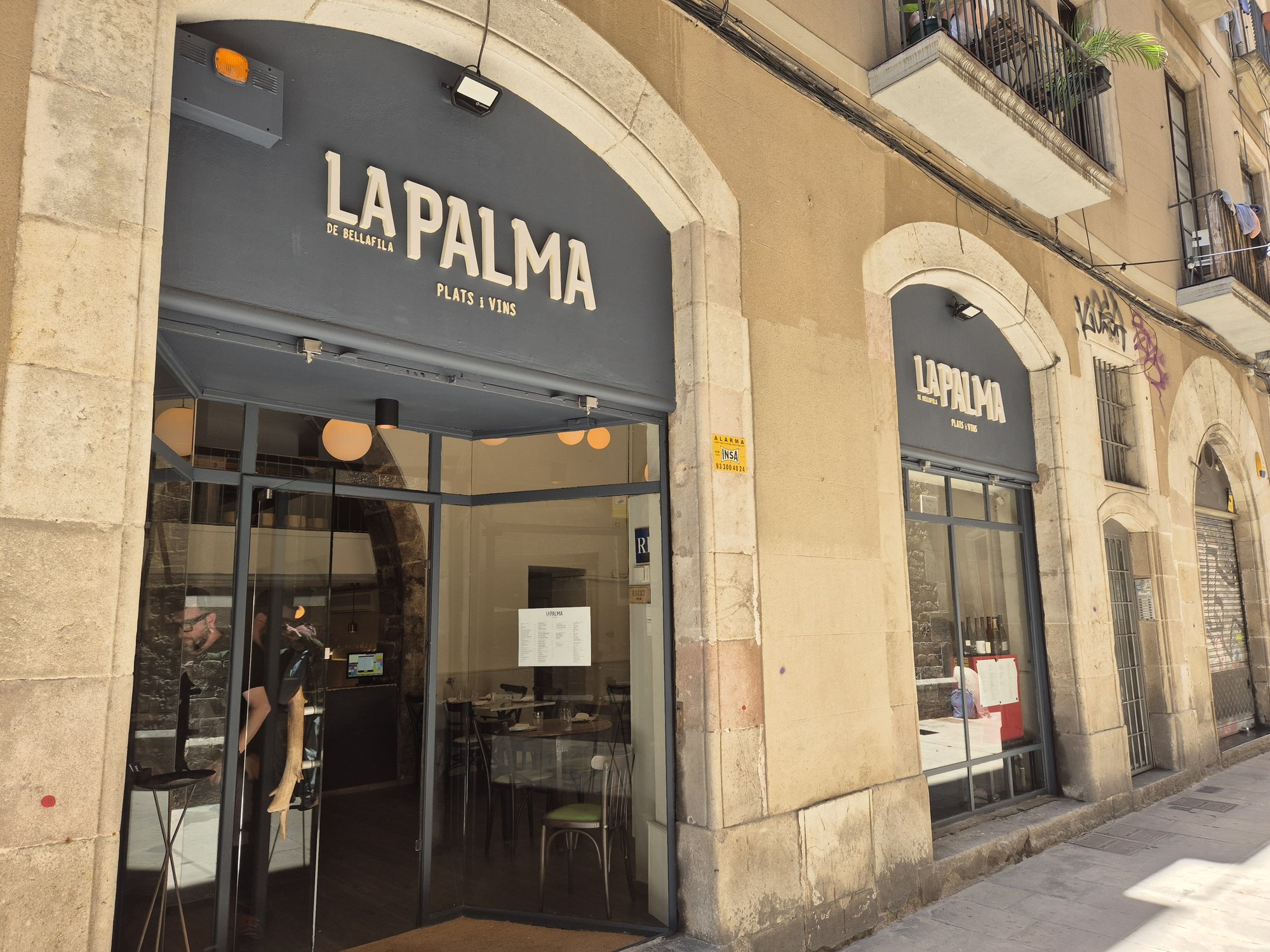 La Palma de Bellafila bar in Barcelona