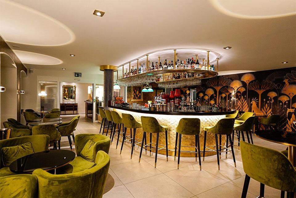 Die Bar am Seerhein im Hotel Porto Sofie bar in Gottlieben