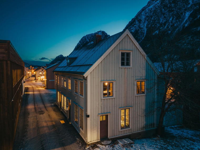 Huset i Gato, Mosjøen, Norway