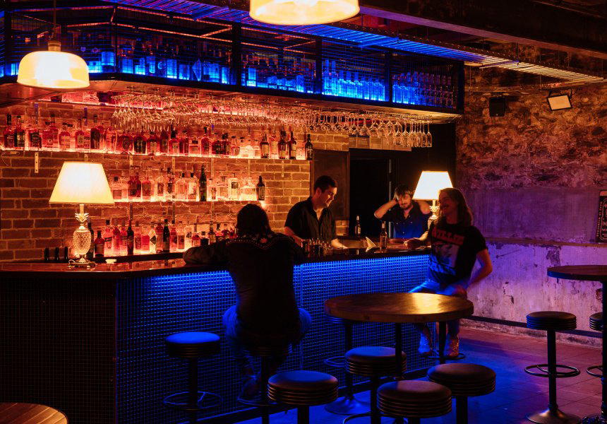 Memphis Slim's House of Blues bar in Adelaide, Australia