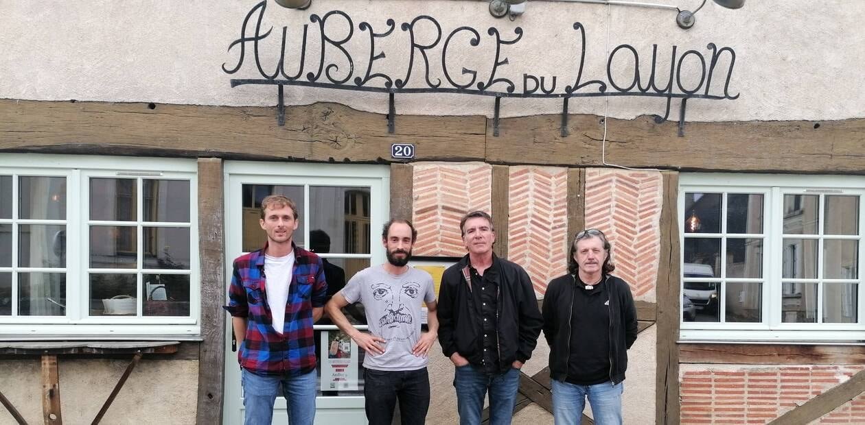 Auberge du Layon bar in Rablay-sur-Layon, France