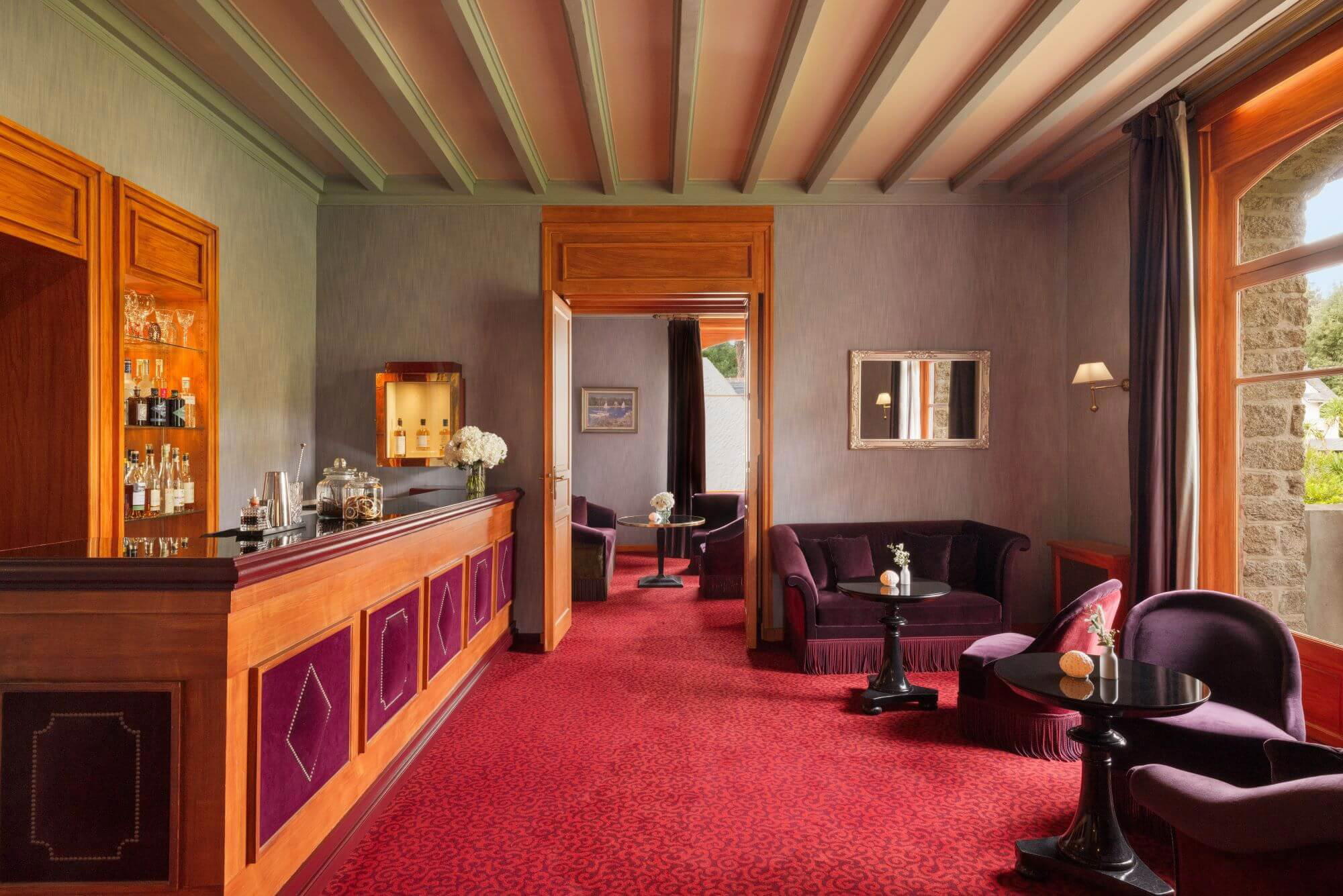 Bar of Le Castel Marie-Louise bar in La Baule