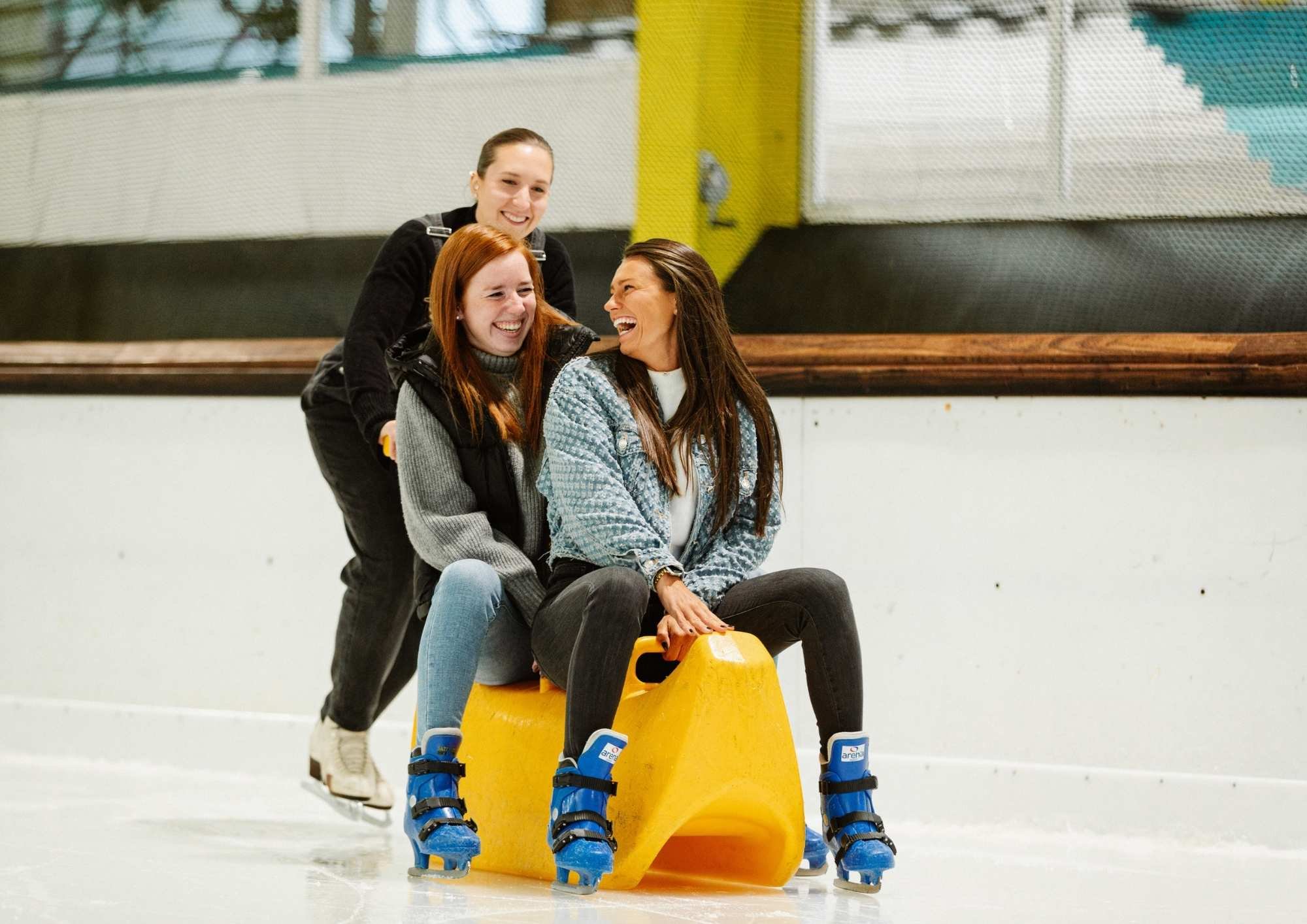 Crystalline Ice rink Ghent bar in Ghent, Belgium