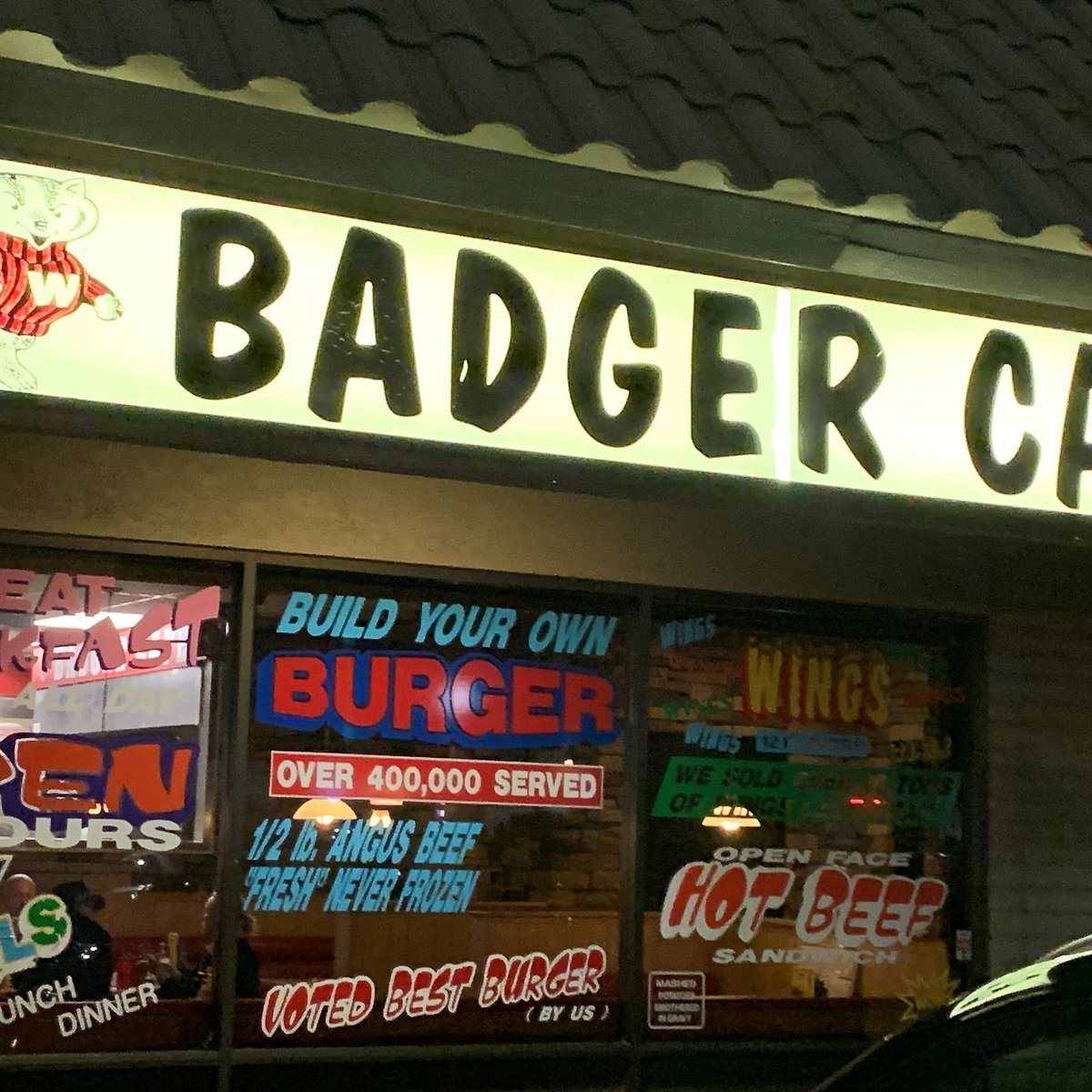 Badger Cafe bar in Paradise, United States