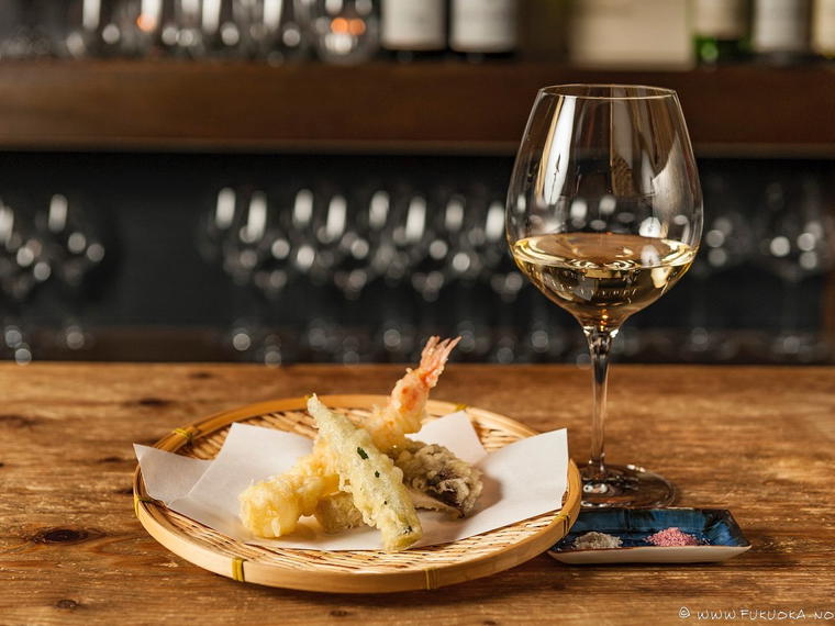 Wine & Tempura Araki, Fukuoka, Japan