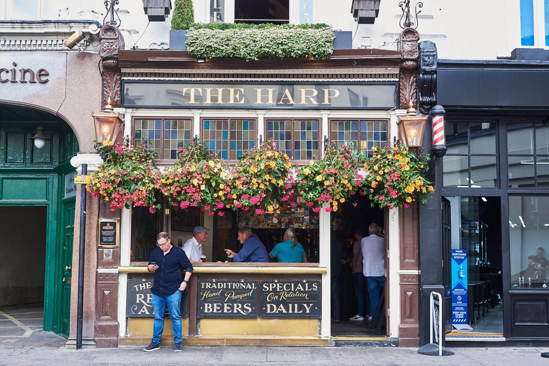 The Harp, Covent Garden bar in London, United Kingdom
