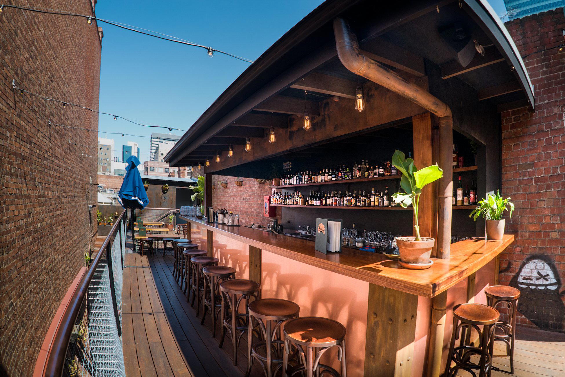 Union Electric Bar & Rooftop bar in Melbourne, Australia
