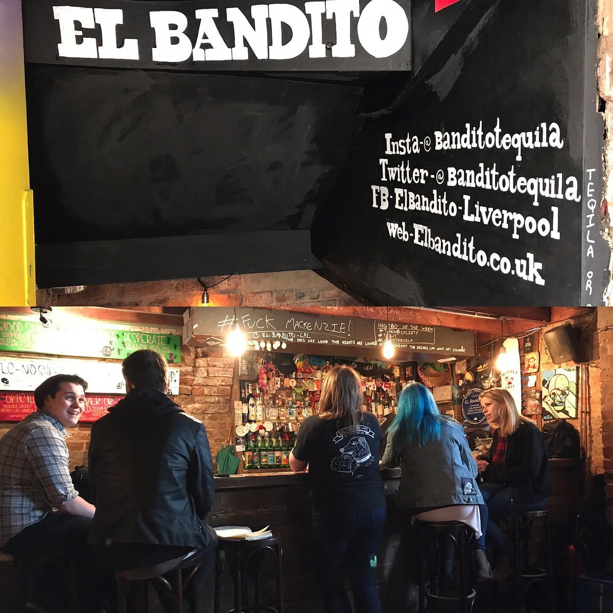 El Bandito bar in Liverpool, United Kingdom