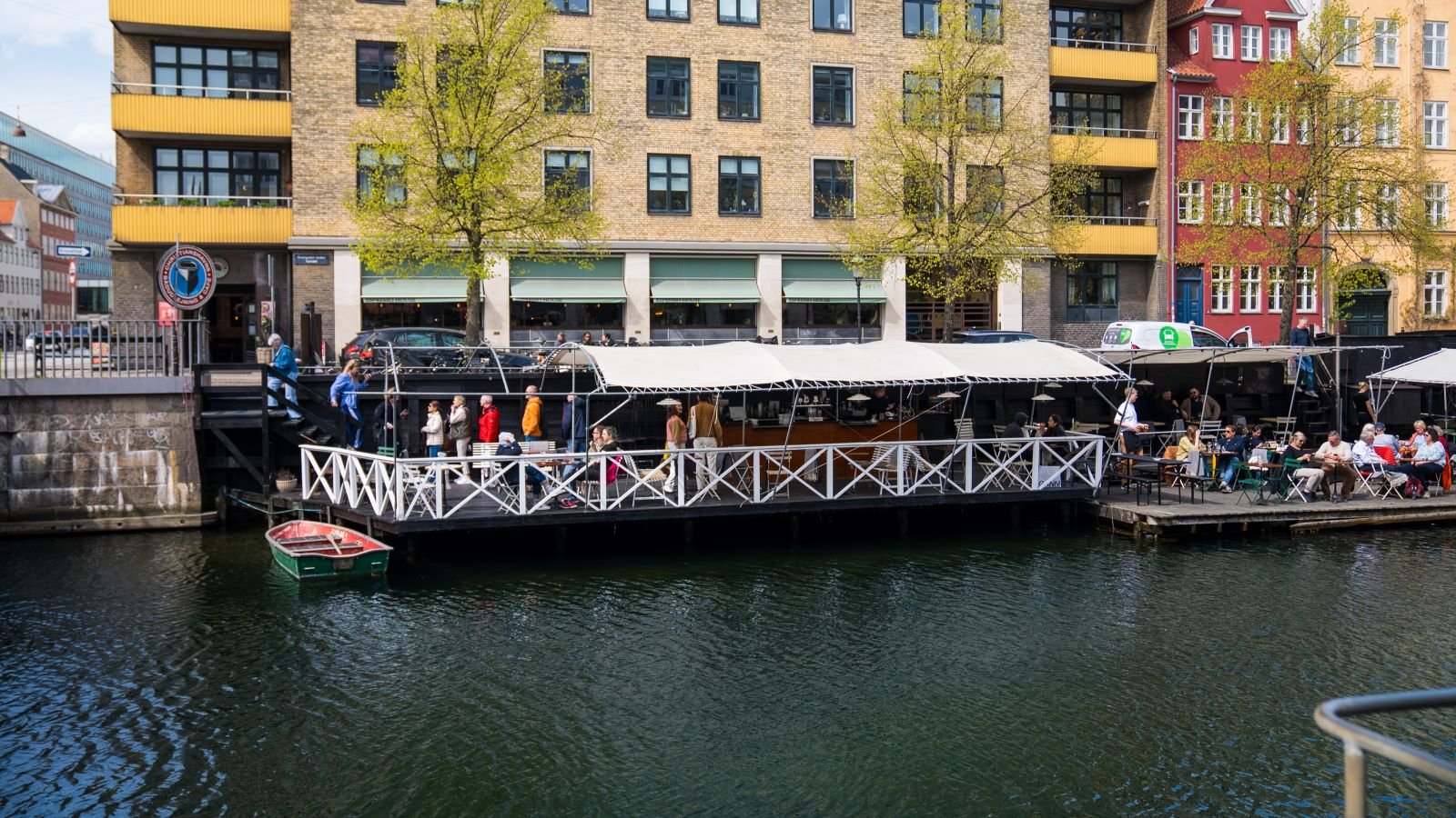 Christianshavn boat rental & Café, Copenhagen, Denmark