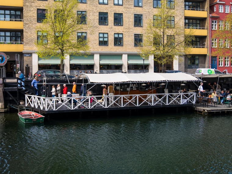 Christianshavn boat rental & Café, Copenhagen, Denmark