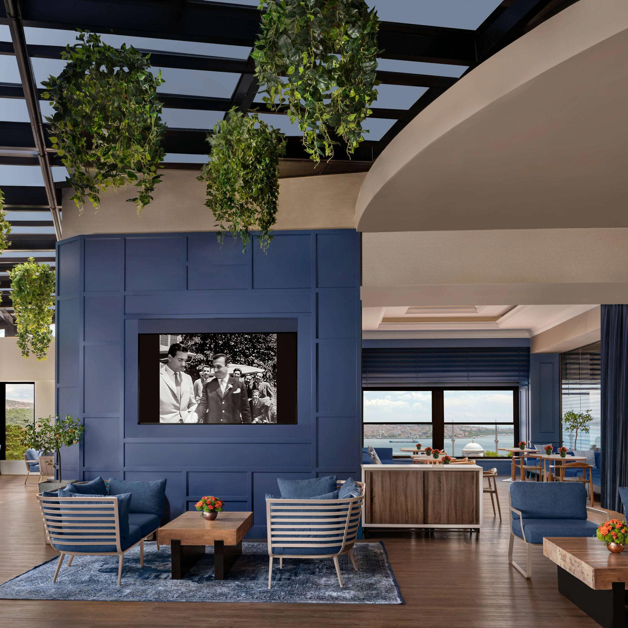 Bleu Lounge bar in Istanbul