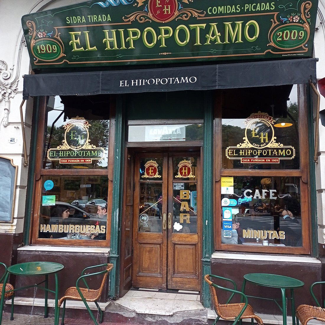 Hipopótamo bar in Buenos Aires, Argentina