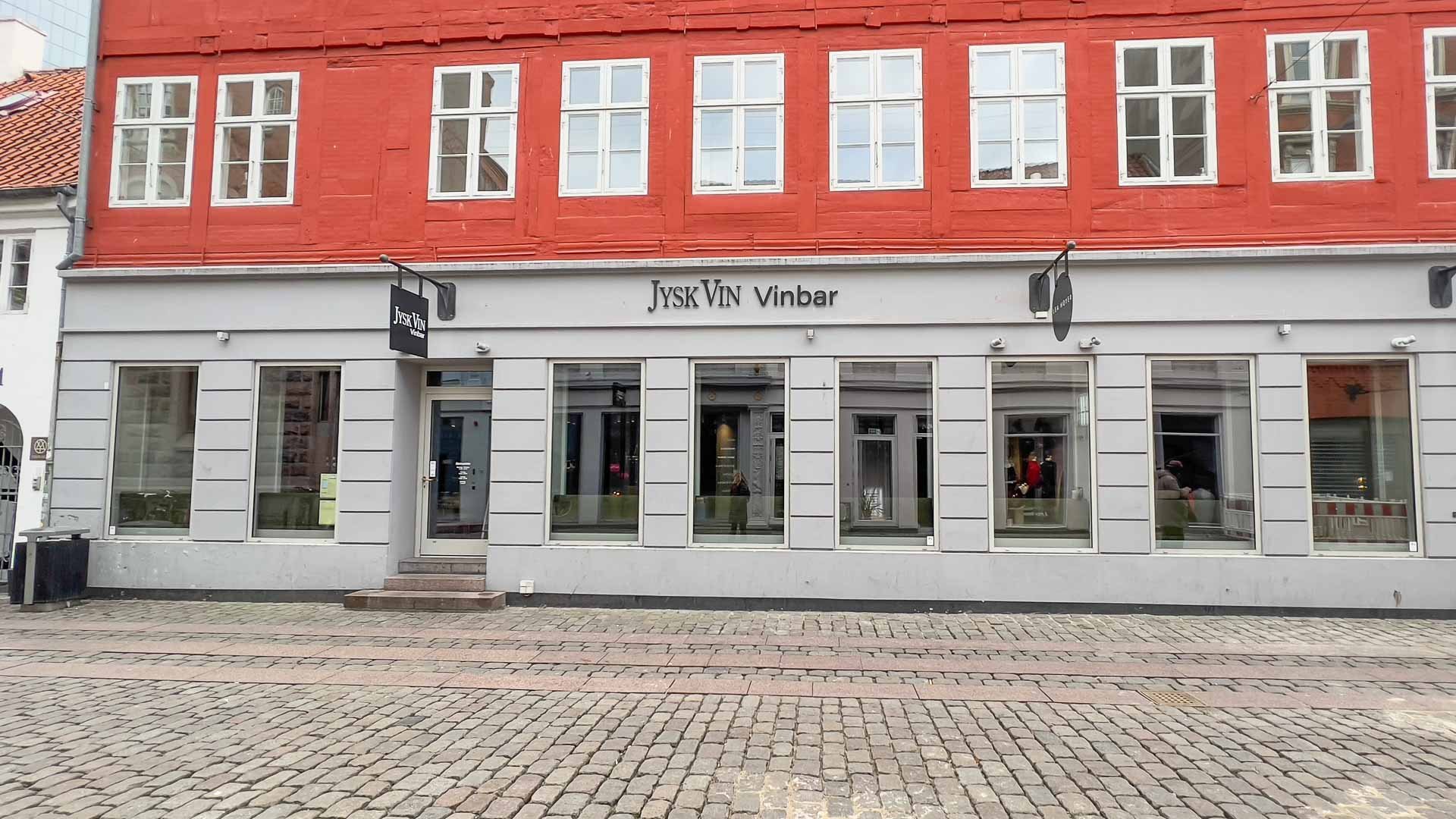 Jysk Vin Vinbar bar in Aarhus, Denmark