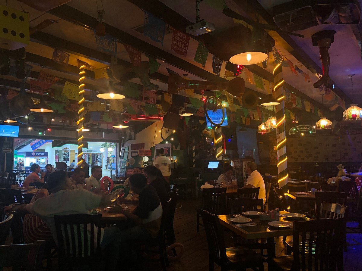 Carlos'n Charlie's bar in Cancun, Mexico