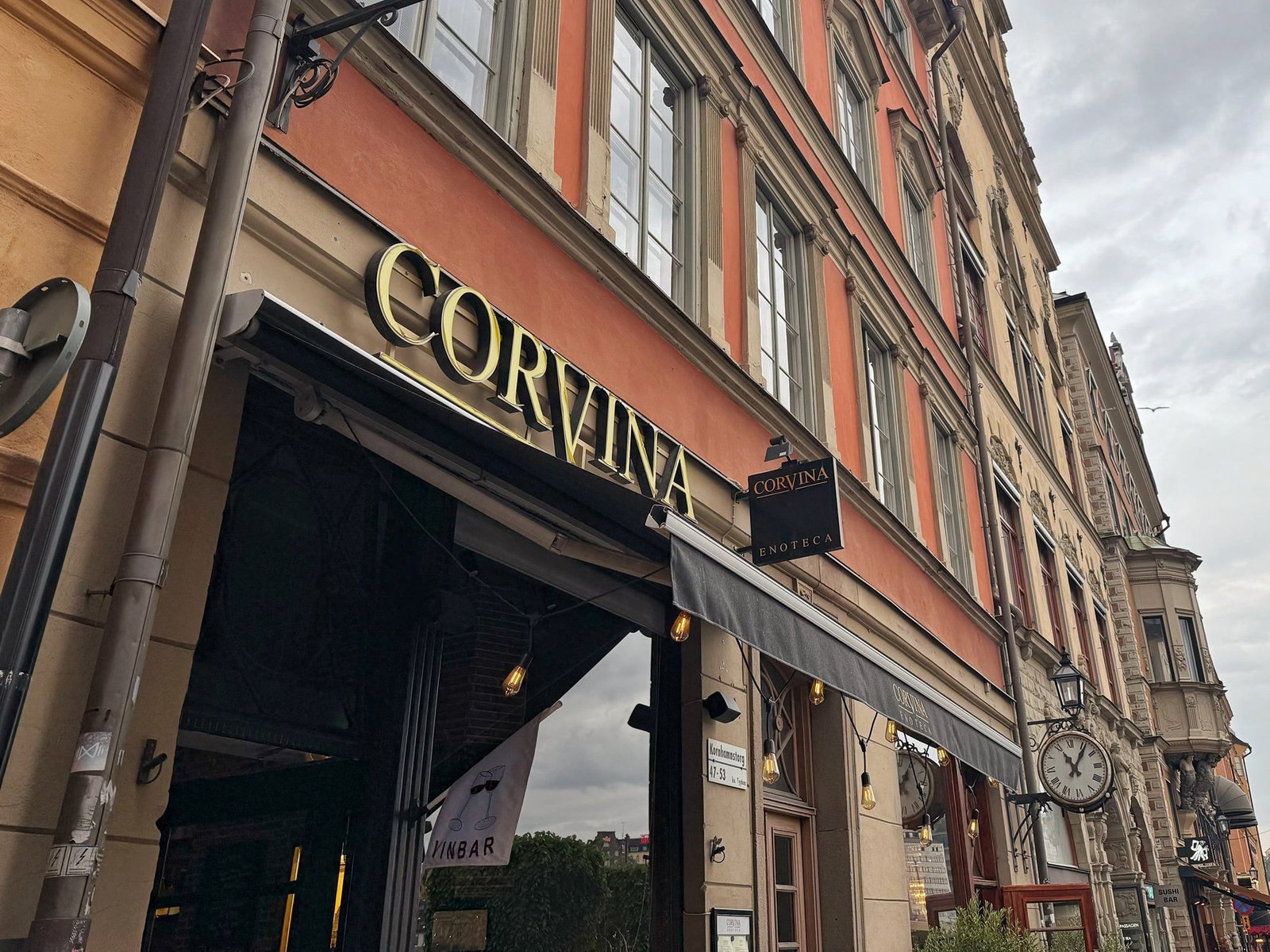 Corvina Enoteca, Stockholm, Sweden