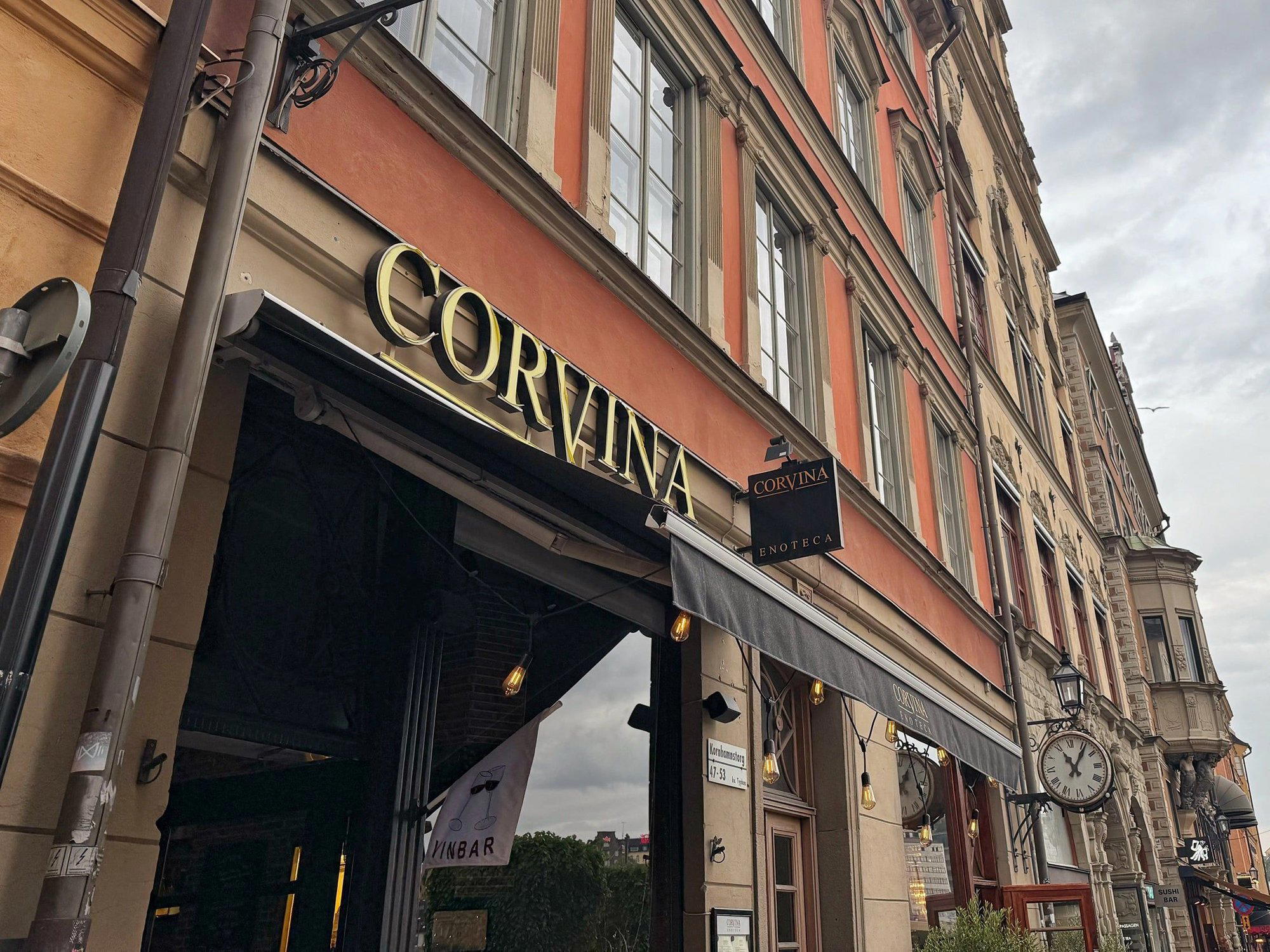 Corvina Enoteca, Stockholm, Sweden