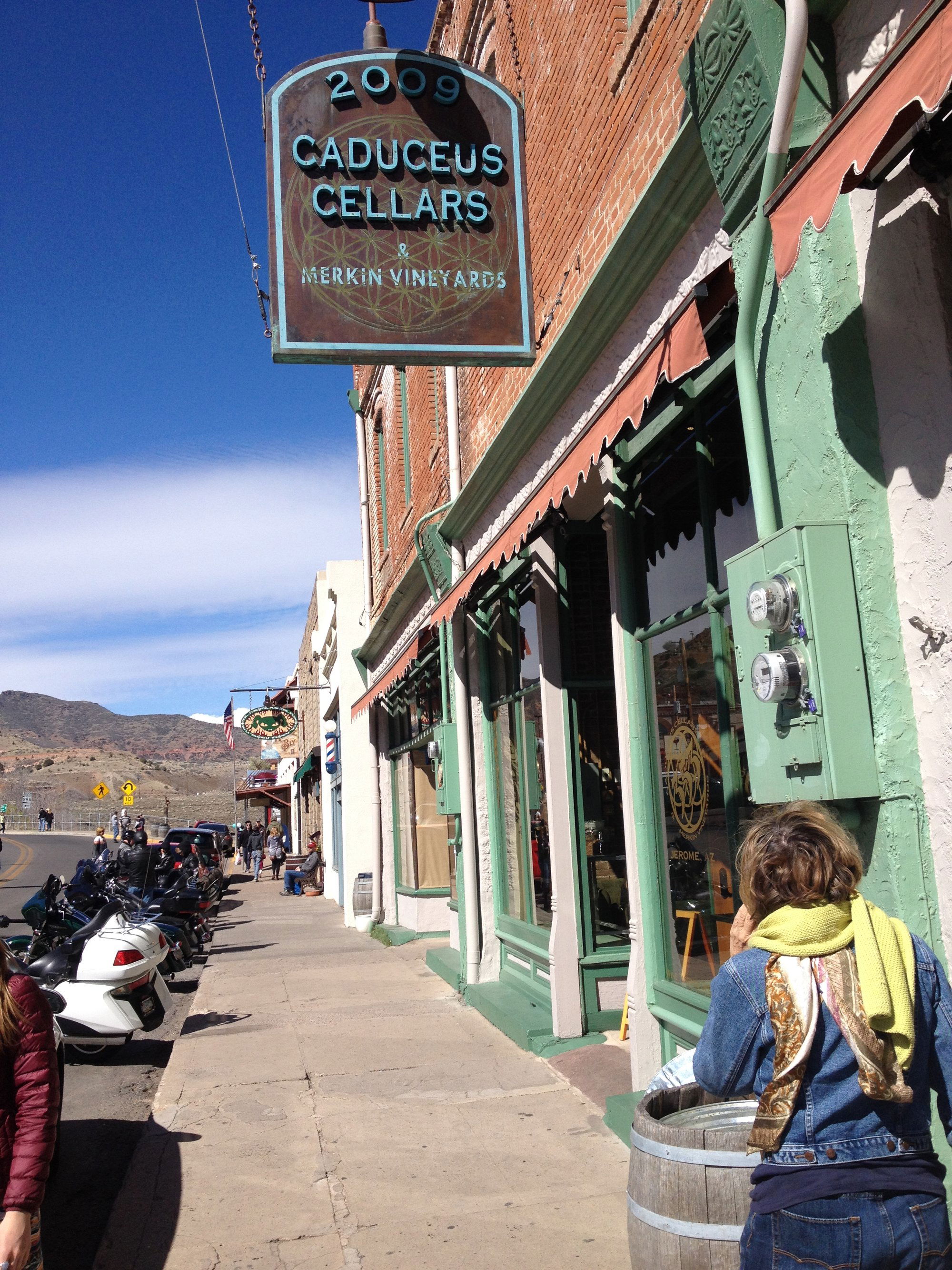 Caduceus Cellars and Merkin Vineyards Tasting Room, Bar in Jerome