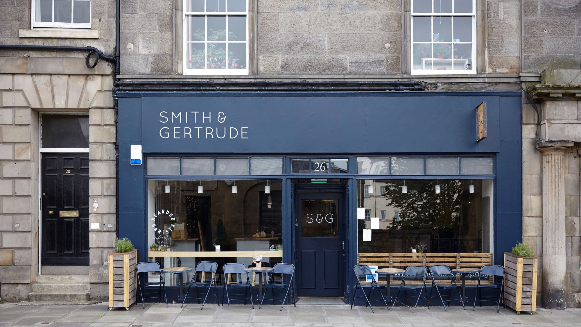 Smith and Gertrude bar in Edinburgh, United Kingdom