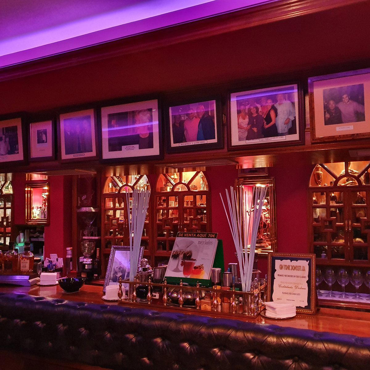 Dickens bar in San Sebastián, Spain