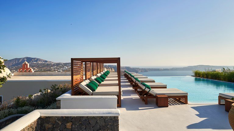 Katikies Pool Deck
