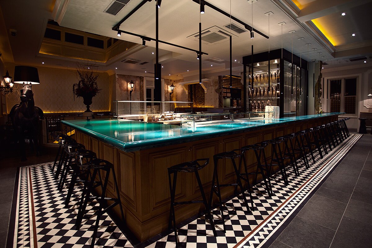 Yashin Sushi bar in London, United Kingdom