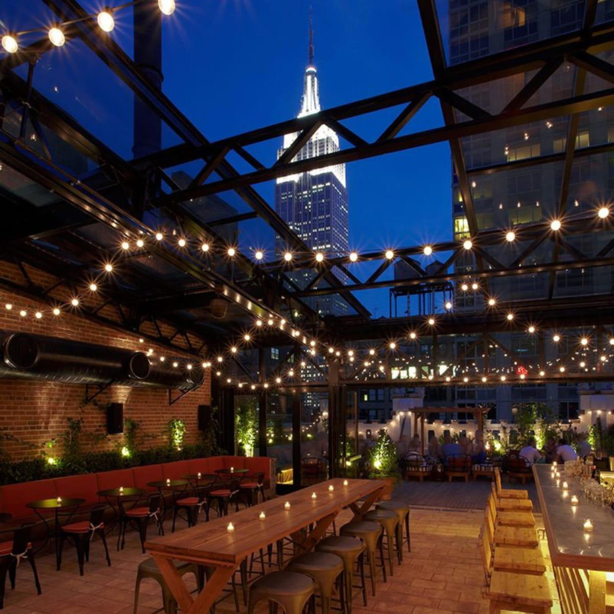 Refinery Rooftop bar in New York City, United States