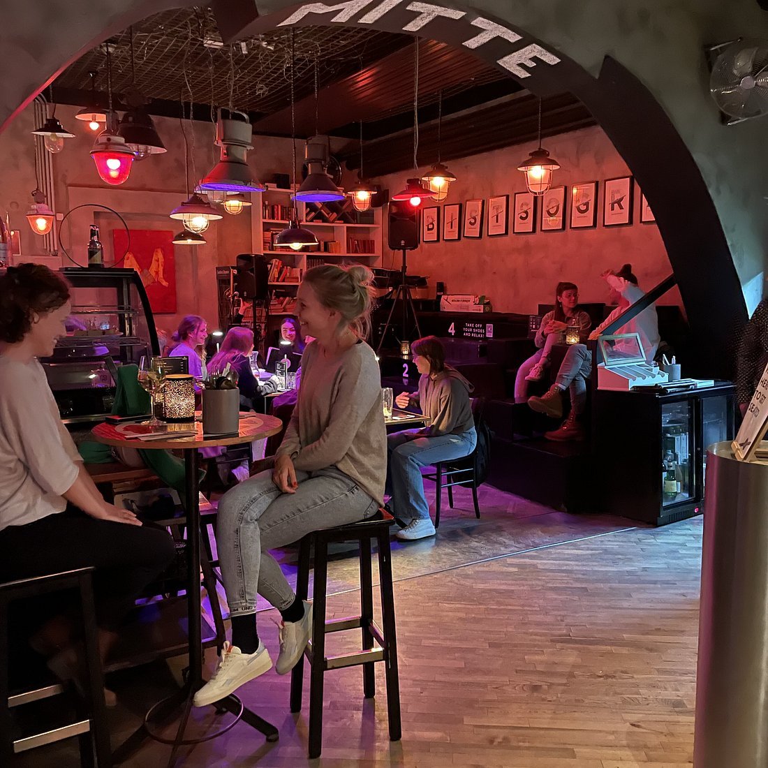 Cafe Mitte bar in Graz, Austria
