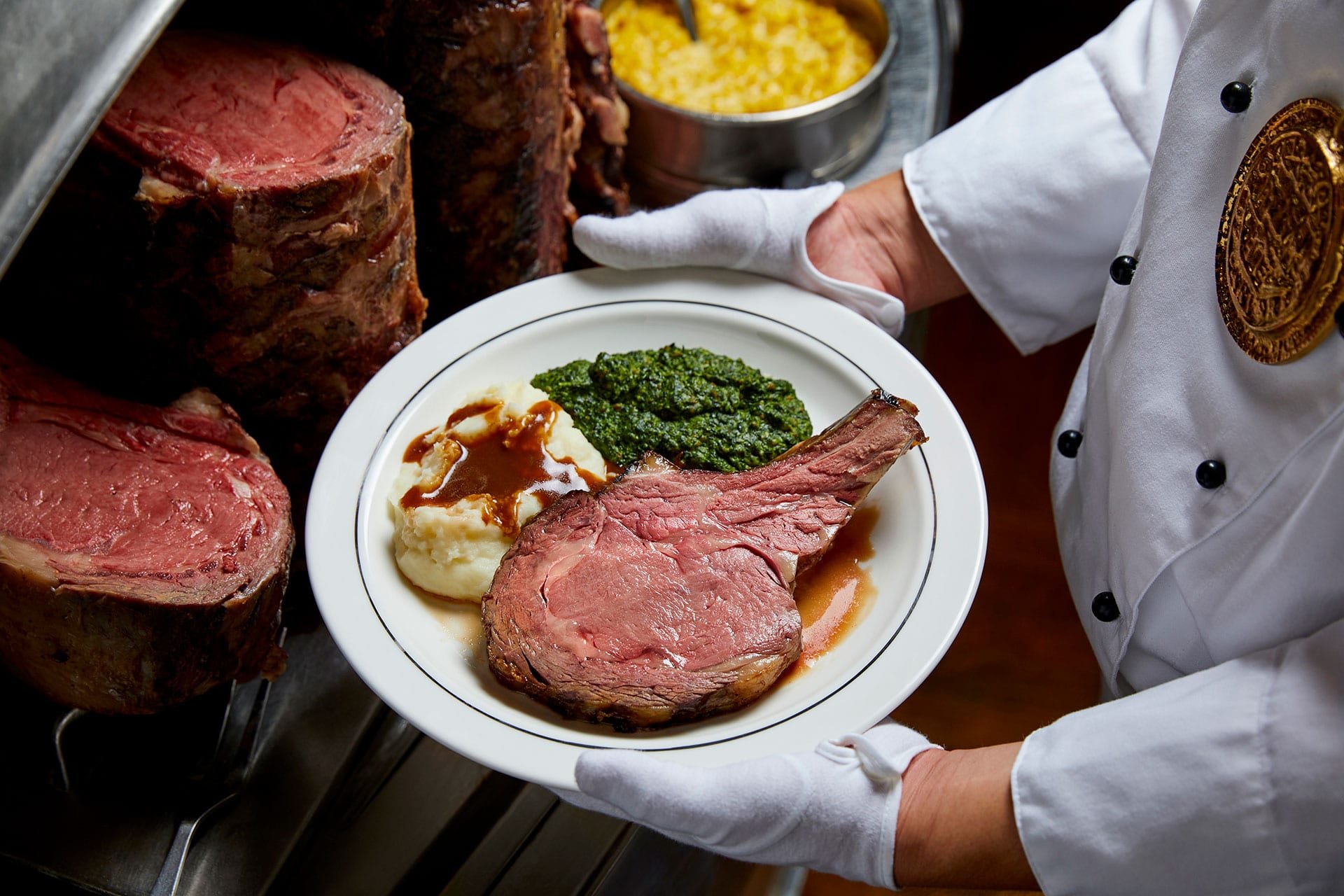 Lawry's The Prime Rib bar in Beverly Hills, United States