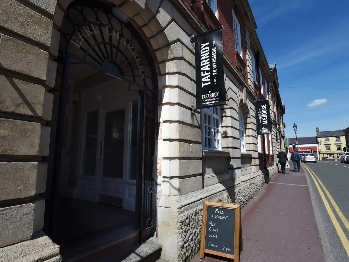 Mold Alehouse bar in Mold, United Kingdom