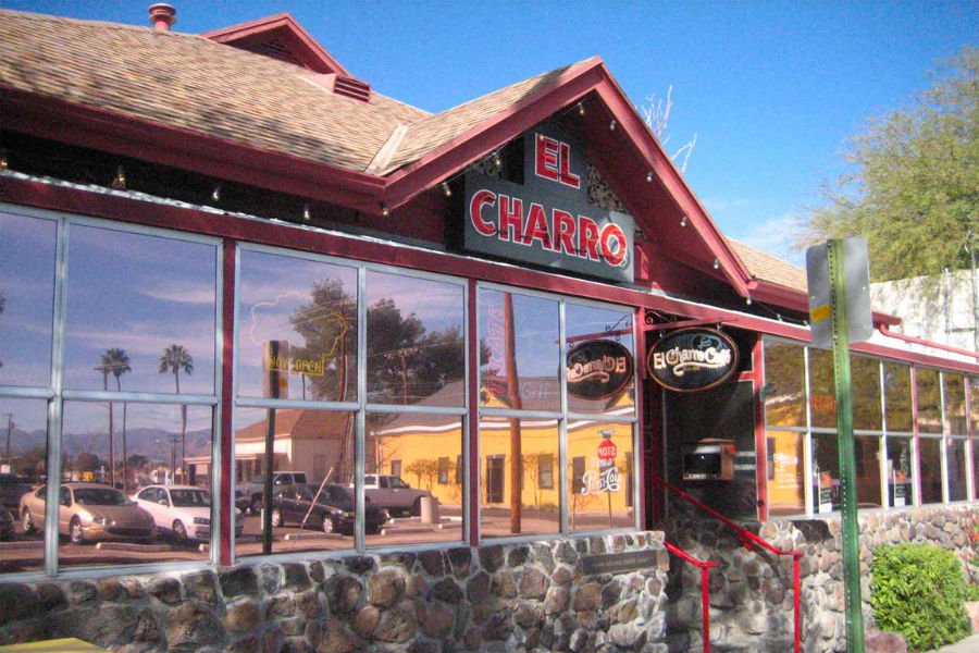 El Charro Café Downtown bar in Tucson