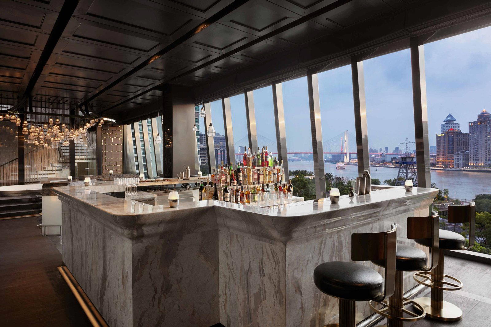 JW Lounge bar in Shanghai, China