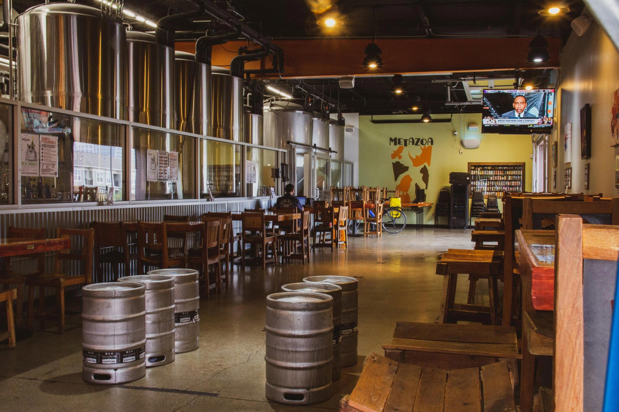 Metazoa Brewing Company bar in Indianapolis, United States