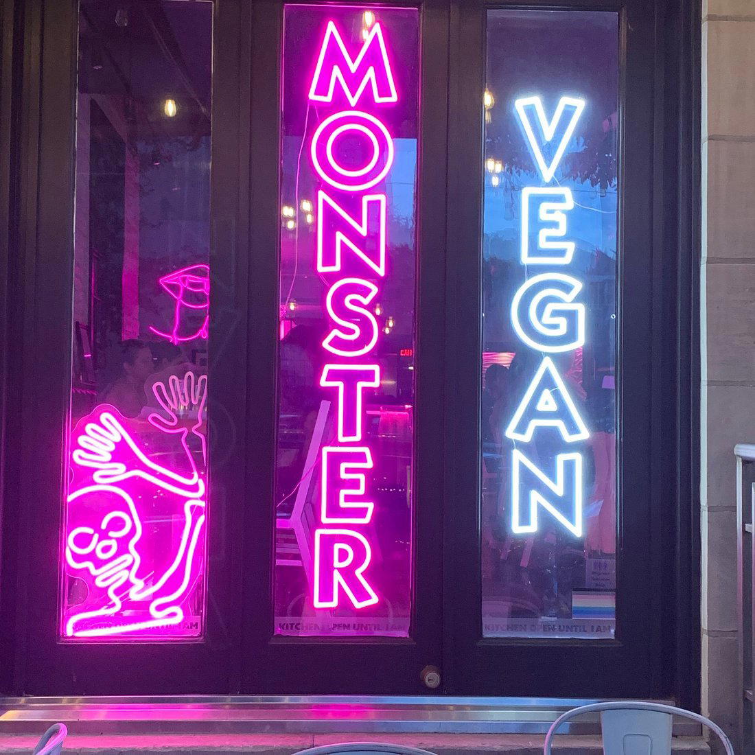 Monster Vegan bar in Philadelphia, United States