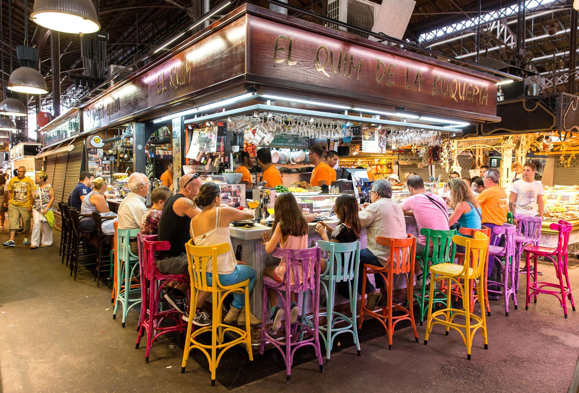 El Quim de la Boqueria, Bar in Barcelona