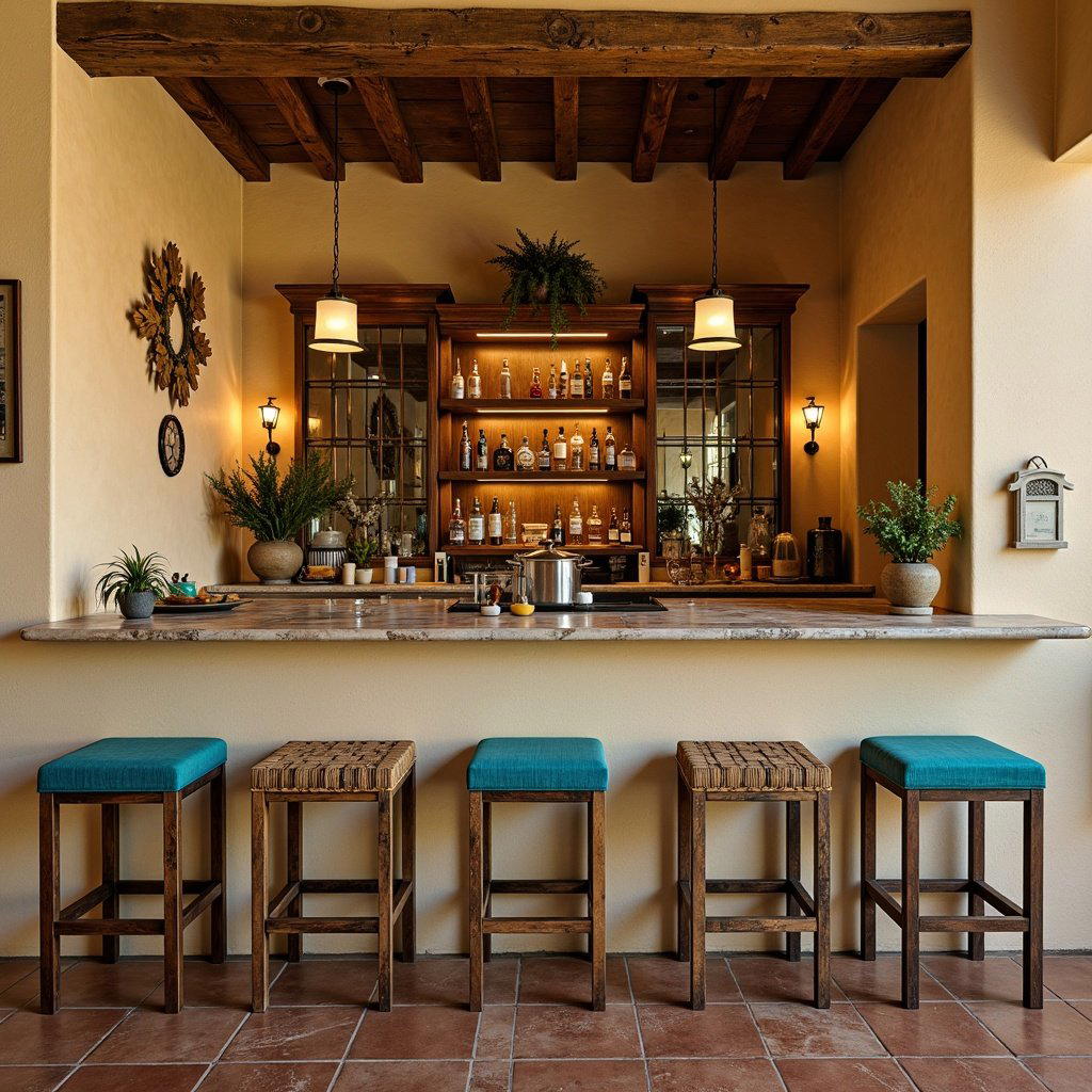 Mediterranean-style Lounge bar in Tel Aviv